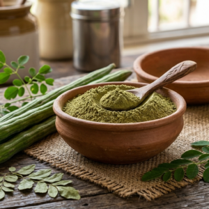Dry saragavo powder jain used