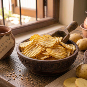 Potetto Chips - for Fast fry at Home